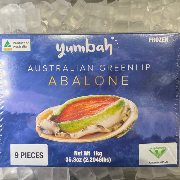 GREEN-LIP ABALONE(9 PIECES/KG) SASHIMI GRADE