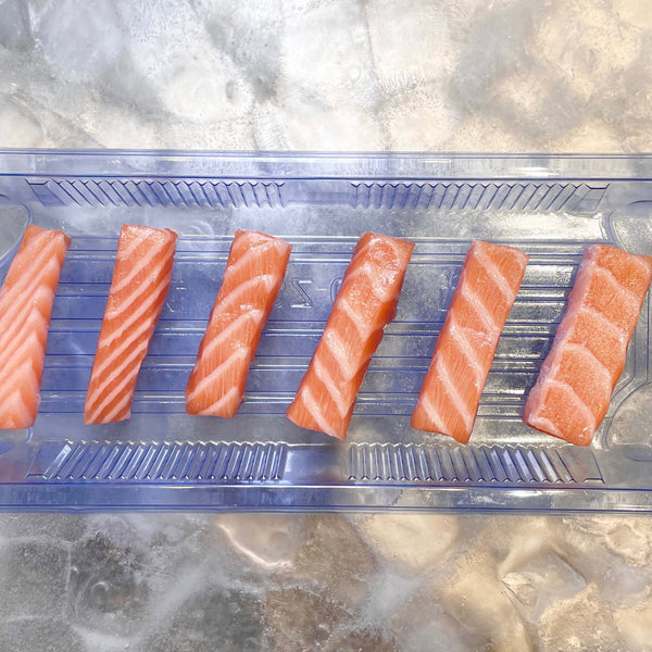 SALMON TORO BELLY SASHIMI PER 50G