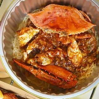 BLUE SWIMMER CRAB STRI-FRIED